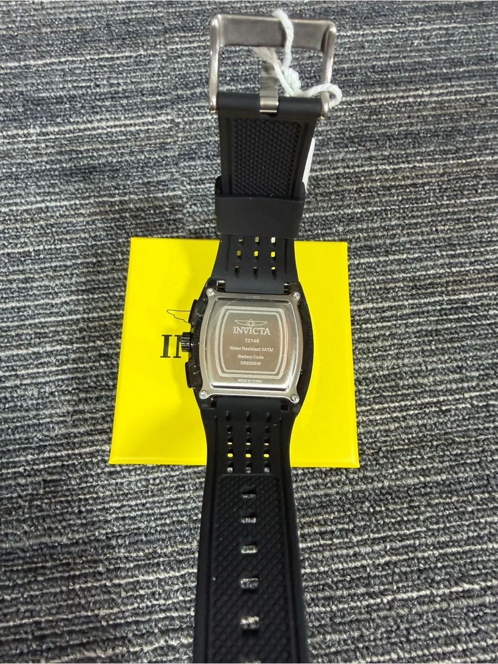 Invicta S1 Rally Black Carbon Fiber Men’s  42mm Quartz Movement Watch New